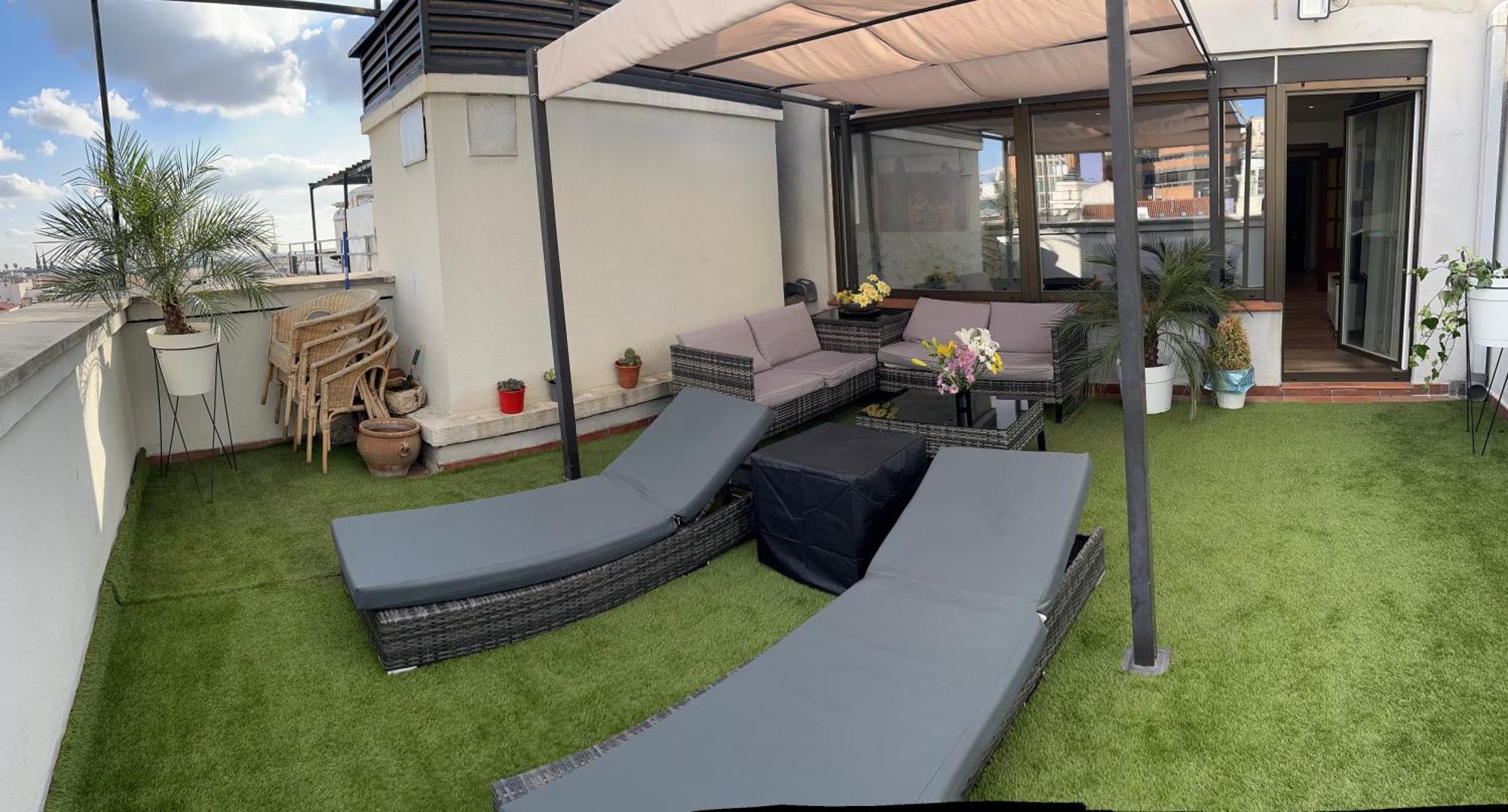 Апартаменты Penthouse Madrid View Экстерьер фото