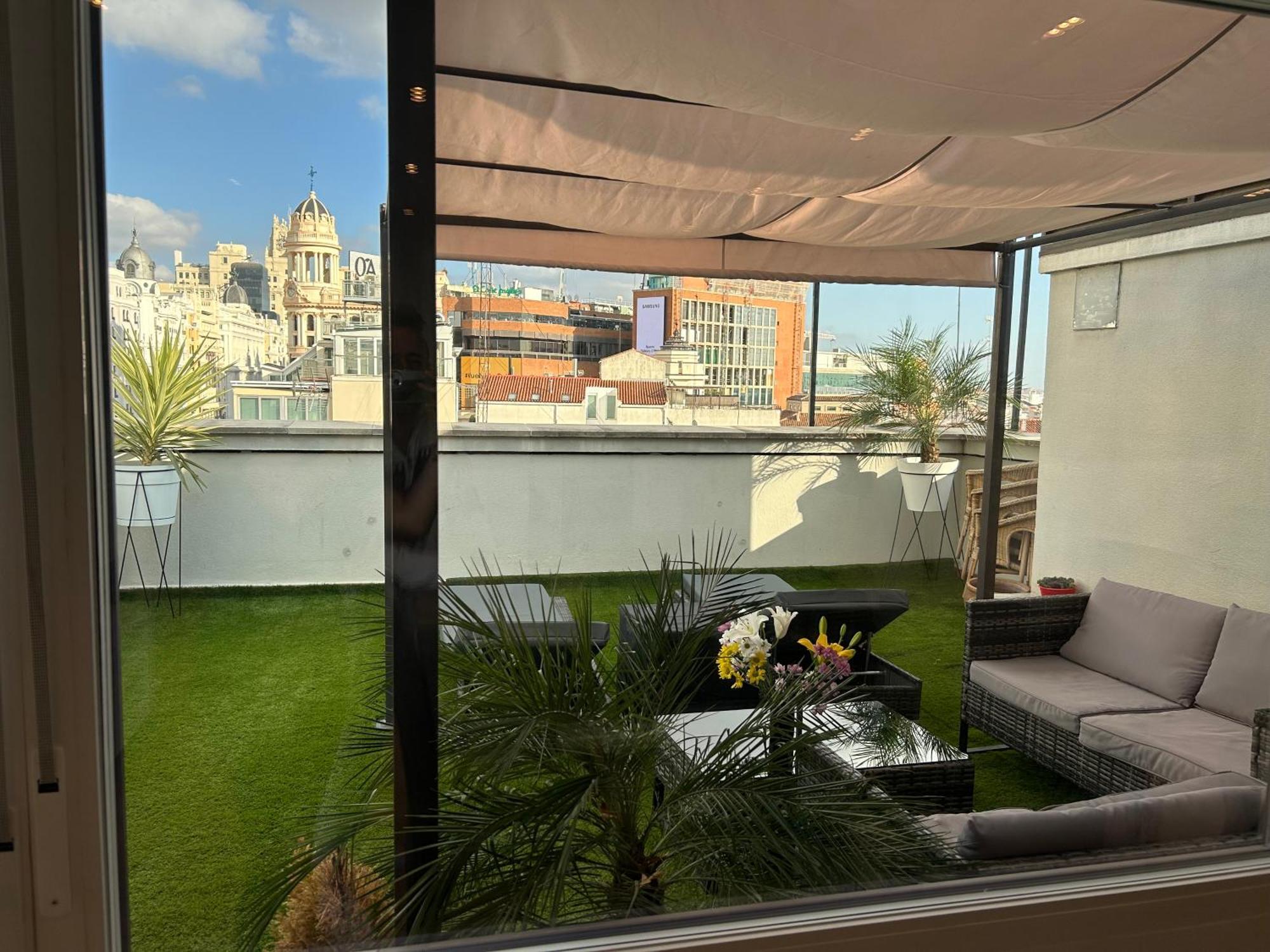 Апартаменты Penthouse Madrid View Экстерьер фото